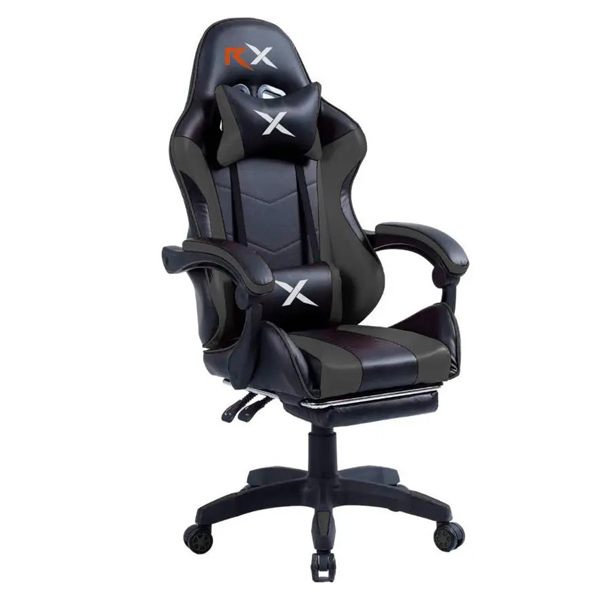 Silla Gamer Ergonómica / Reclinable / Reposapiés