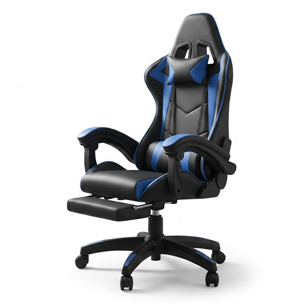 Silla Gamer Profesional / Reclinable / Reposapiés